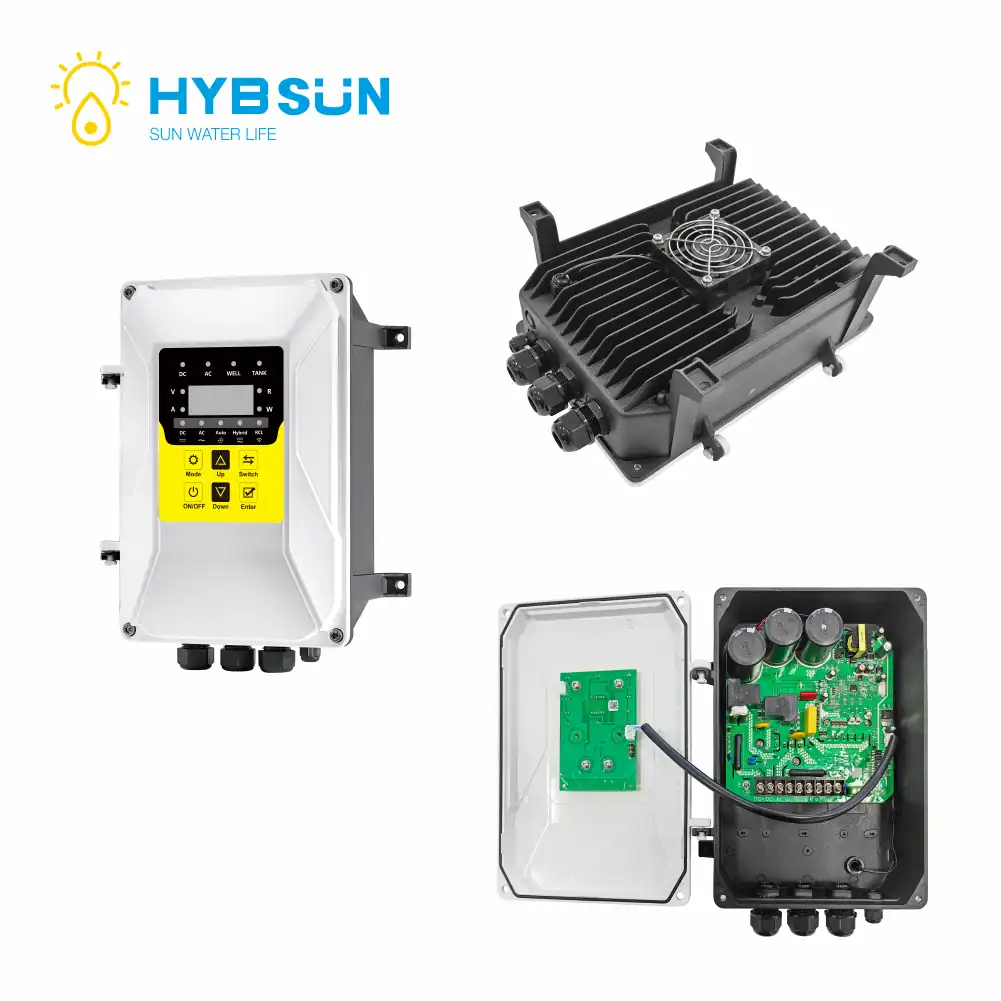 Hybsun 4USH1300-125-6F Hybrid Solar Well Pump – 1.3 kW Submersible AC/DC Pump for Deep Wells up to 125 m Hybsun 4USH1300-125-6F Hybrid Solar Well Pump in Cyprus