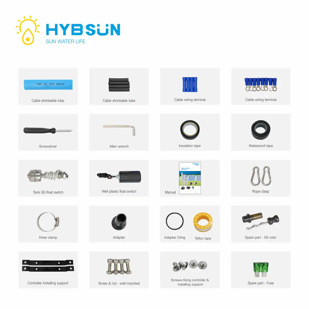 Hybsun 4US750-45-7.5B DC Solar Well Pump — 750 W submersible solar pump for small Cyprus farms and half-hectare irrigation up to 45 m head Buy Hybsun 4US750-45-7.5B DC Solar Well Pump — 750 W DC submersible solar pump in Cyprus