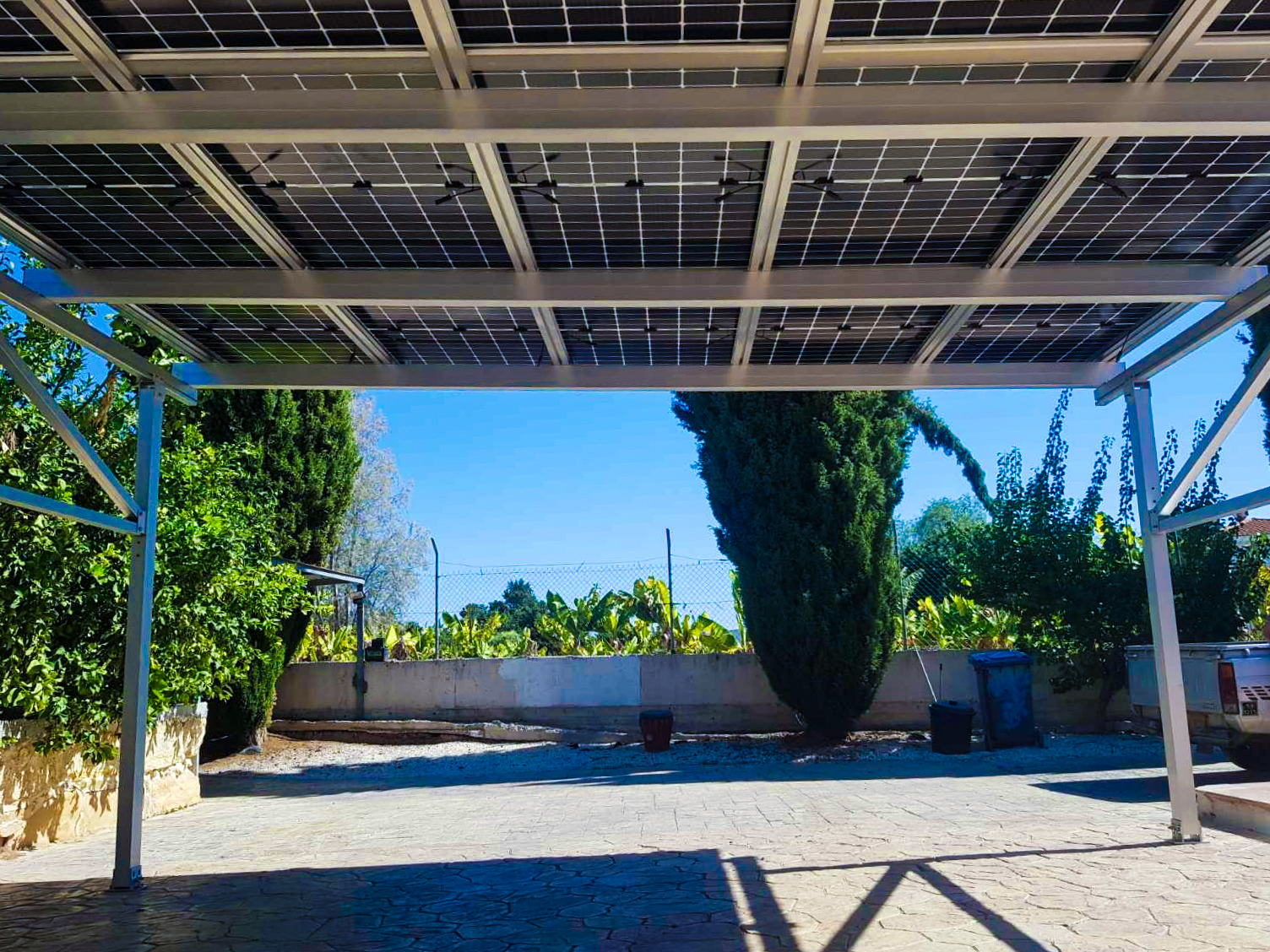 Solar Carport Installations in Cyprus