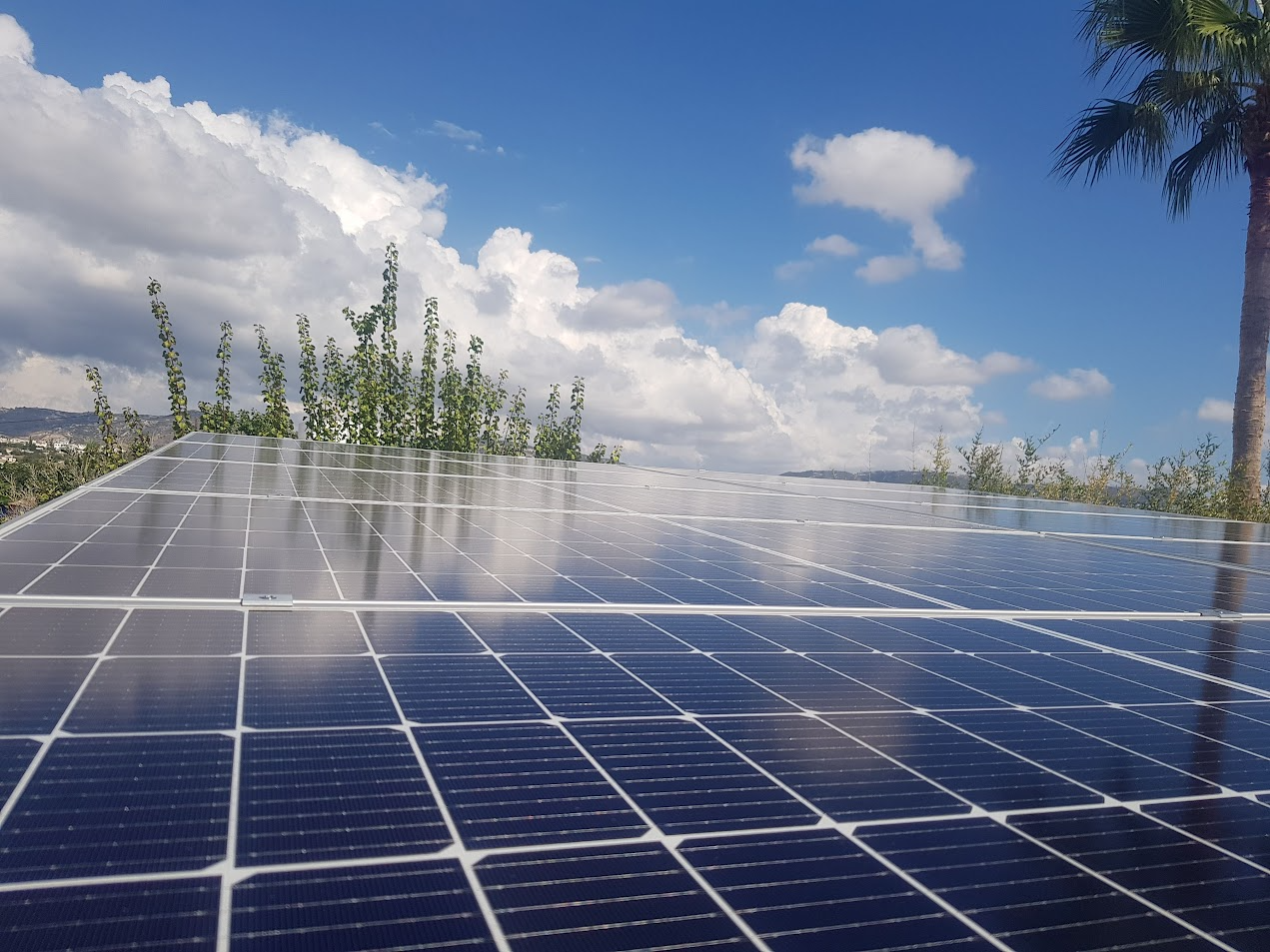 Grid-Tied Photovoltaic System 10kW Peyia