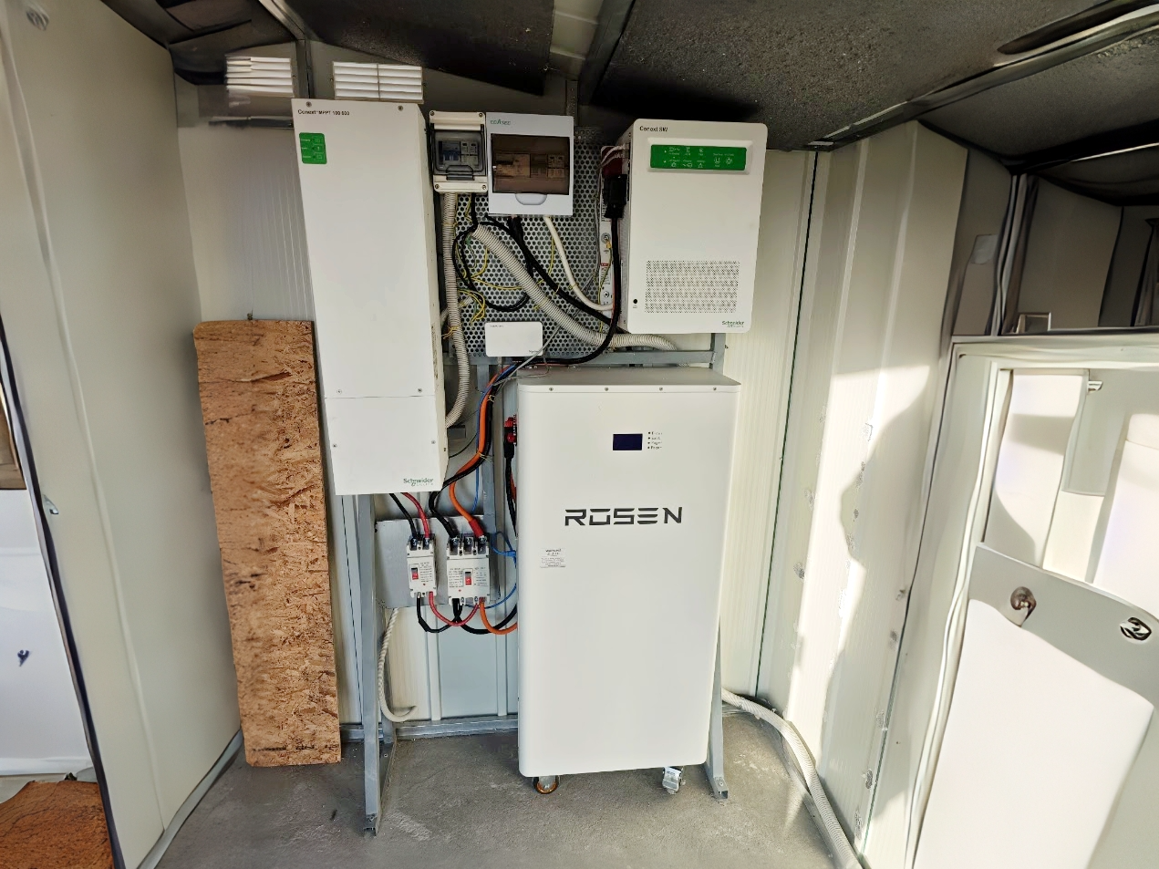 Off-Grid Photovoltaic System Pareklisia