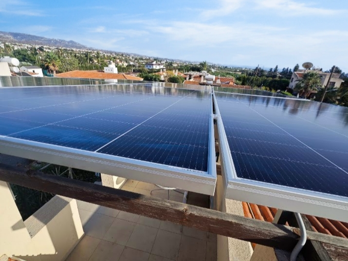 Grid-Tied Photovoltaic System Peyia
