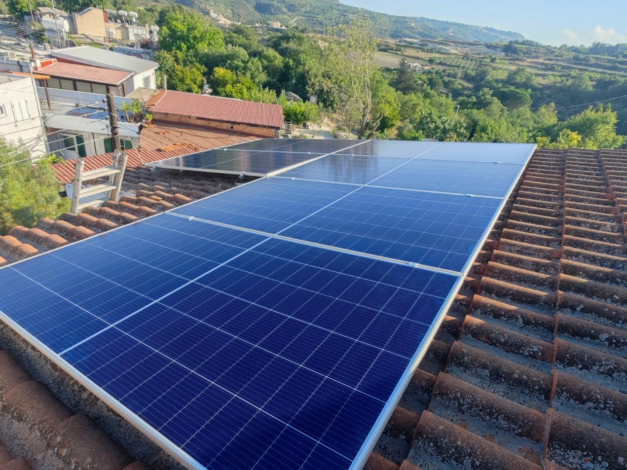 Grid-Tied Photovoltaic System 4kW Stroumpi