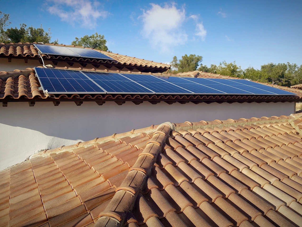 Hybrid Solar Installations in Cyprus Solar System Souni-Zanakia 10kW