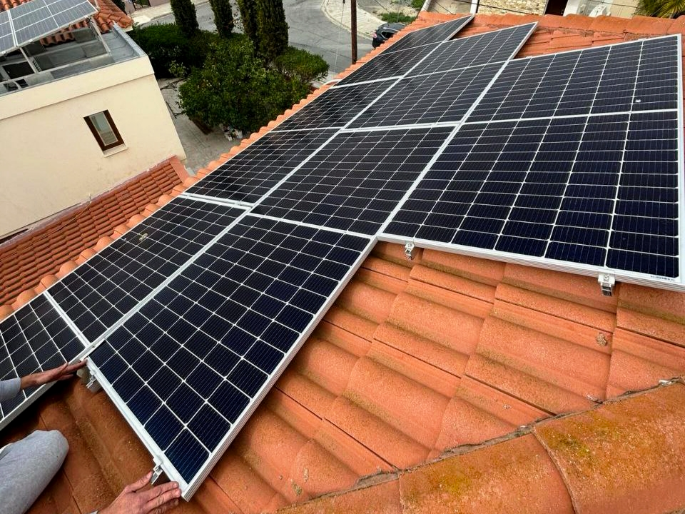 Grid-Tied Photovoltaic System 5.2kW Larnaka