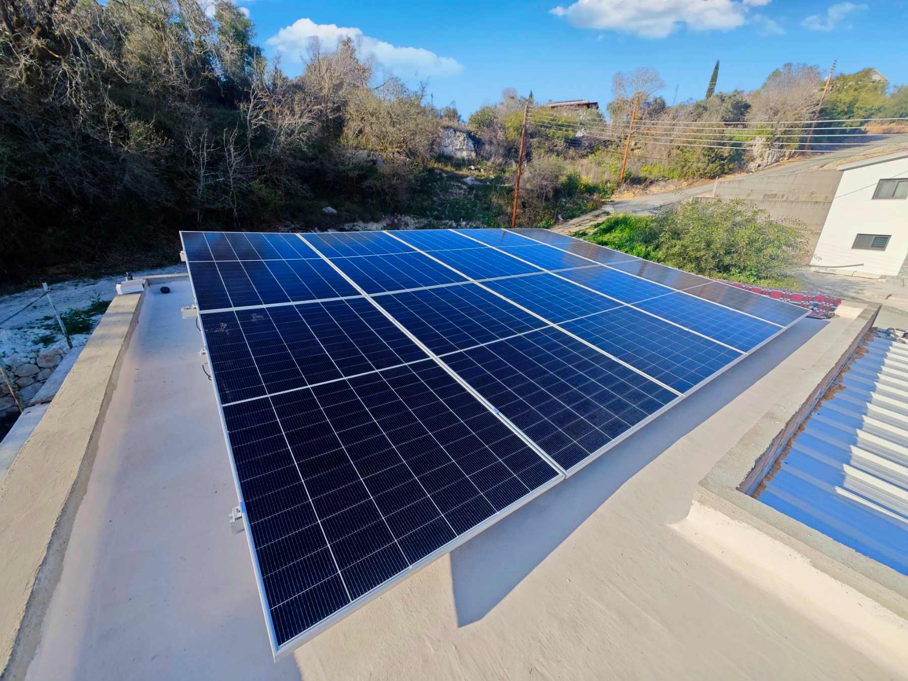 Off-grid Photovoltaic System Polemi 7kW