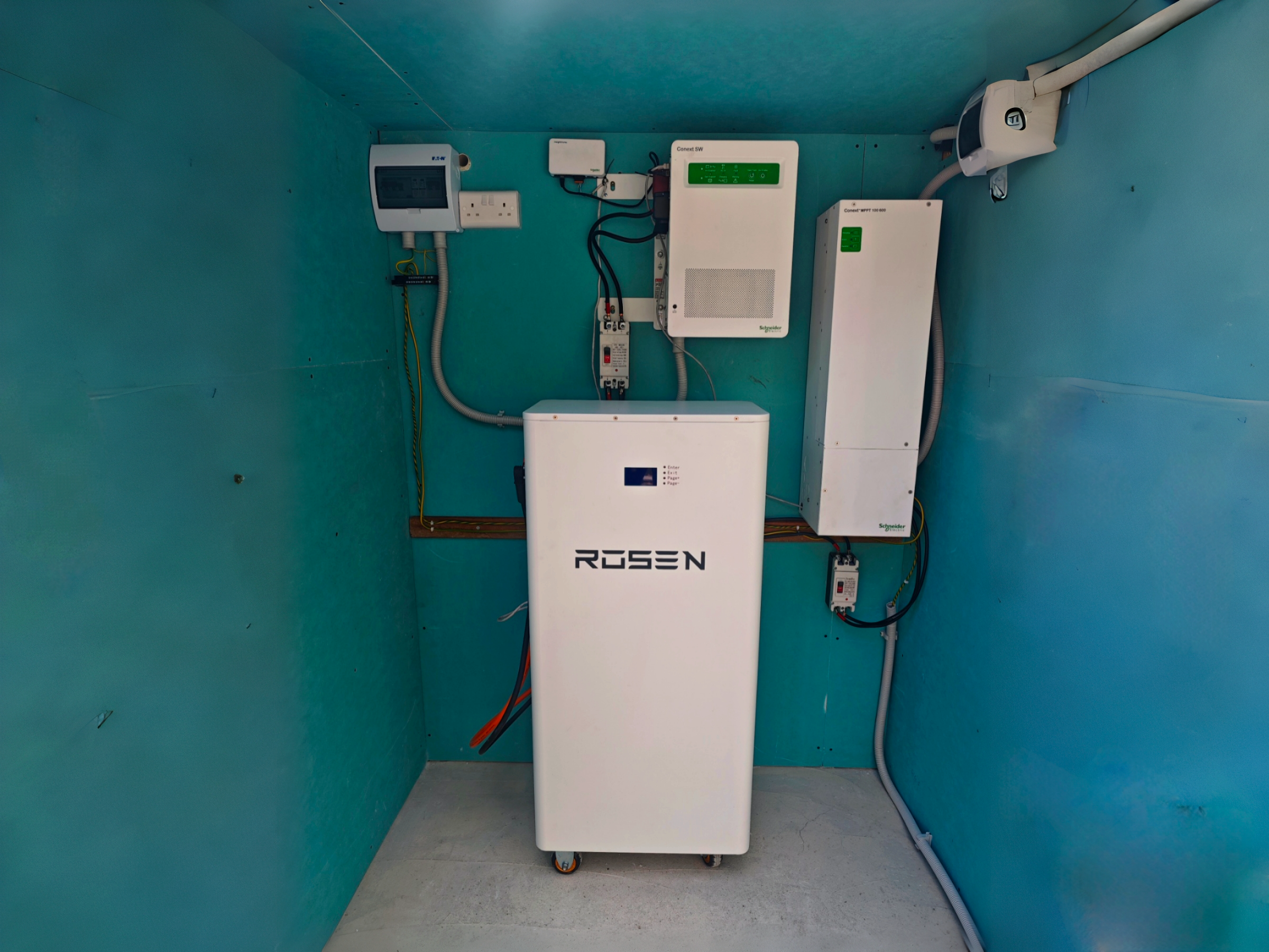 Off-grid Photovoltaic System Polemi 7kW
