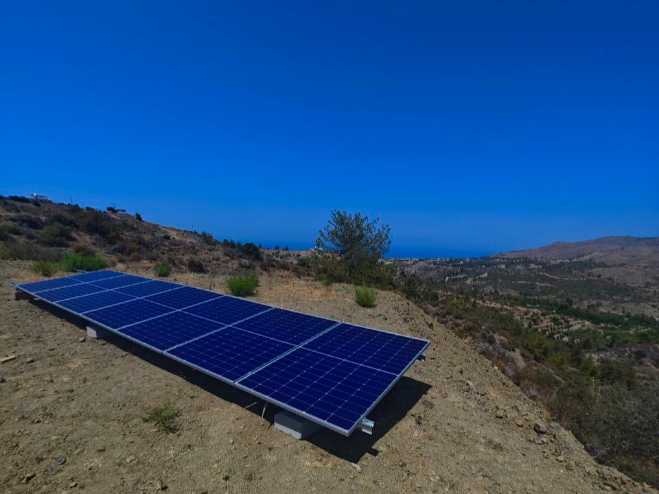 Solar Water Pump Installations in Cyprus Solar Well Water Pump Polis