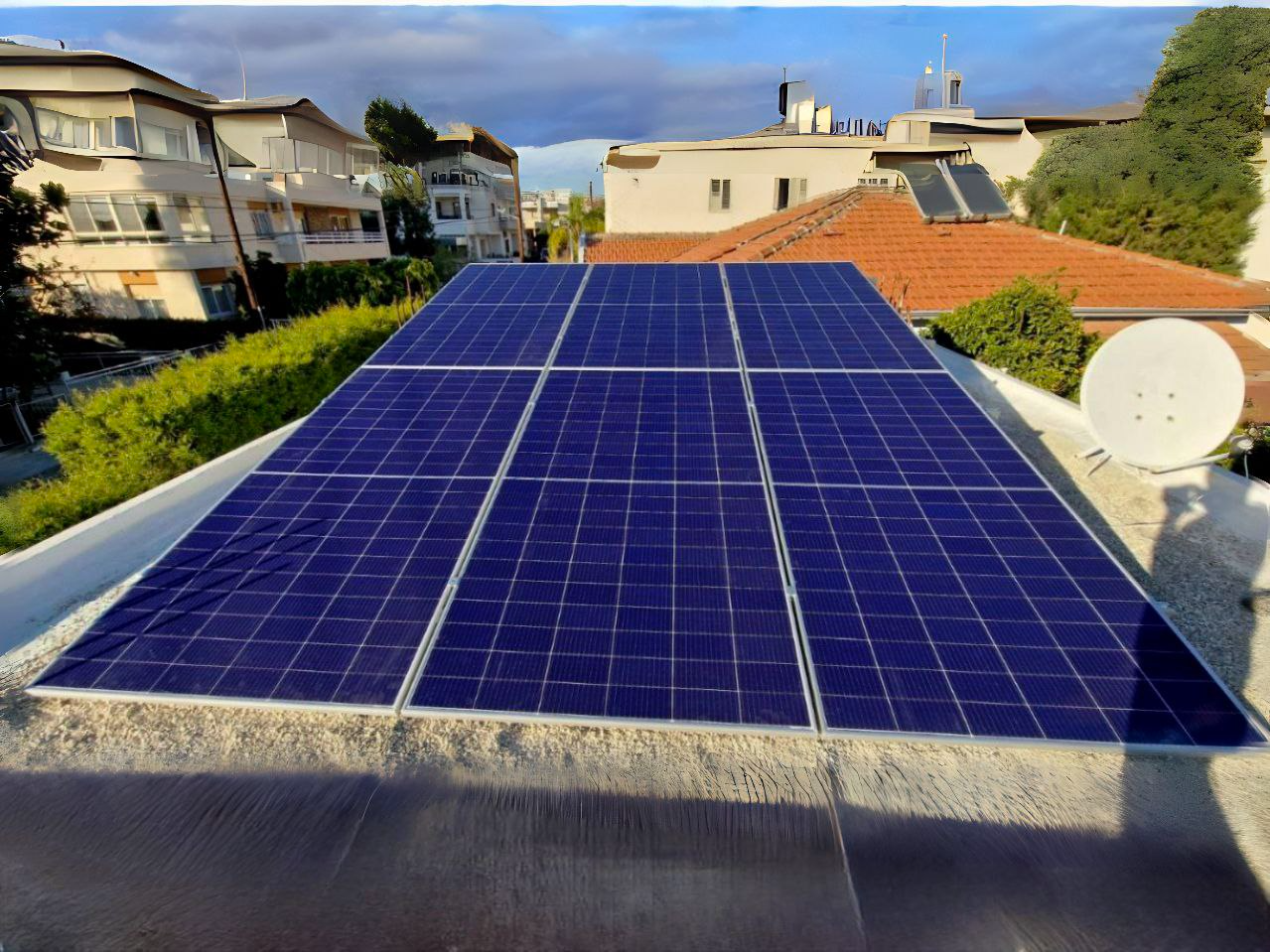 Grid-Tied Solar System 4kW Limassol