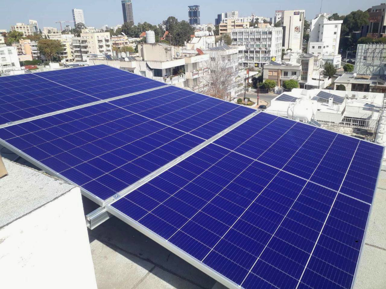 Grid-Tied Photovoltaic System 5.5kW Engomi