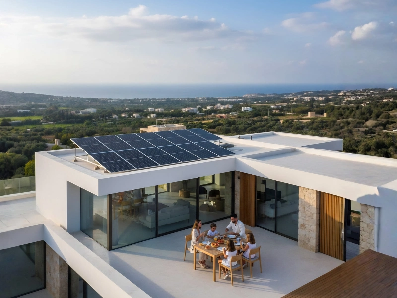 Solar panels in Cyprus